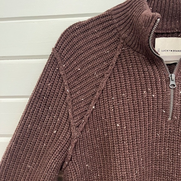 Lucky Brand Brown Knit Sweater - Picture 4 of 9